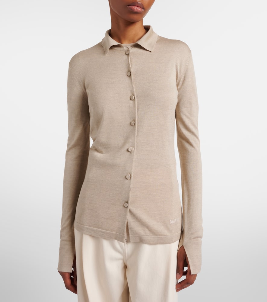 Flash silk and cashmere shirt