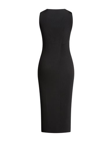 Woman Midi dress Black Size S Viscose, Polyamide, Polyester, Elastane