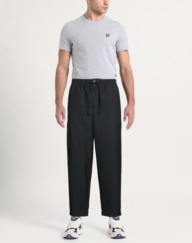Man Pants Black Size L Virgin Wool