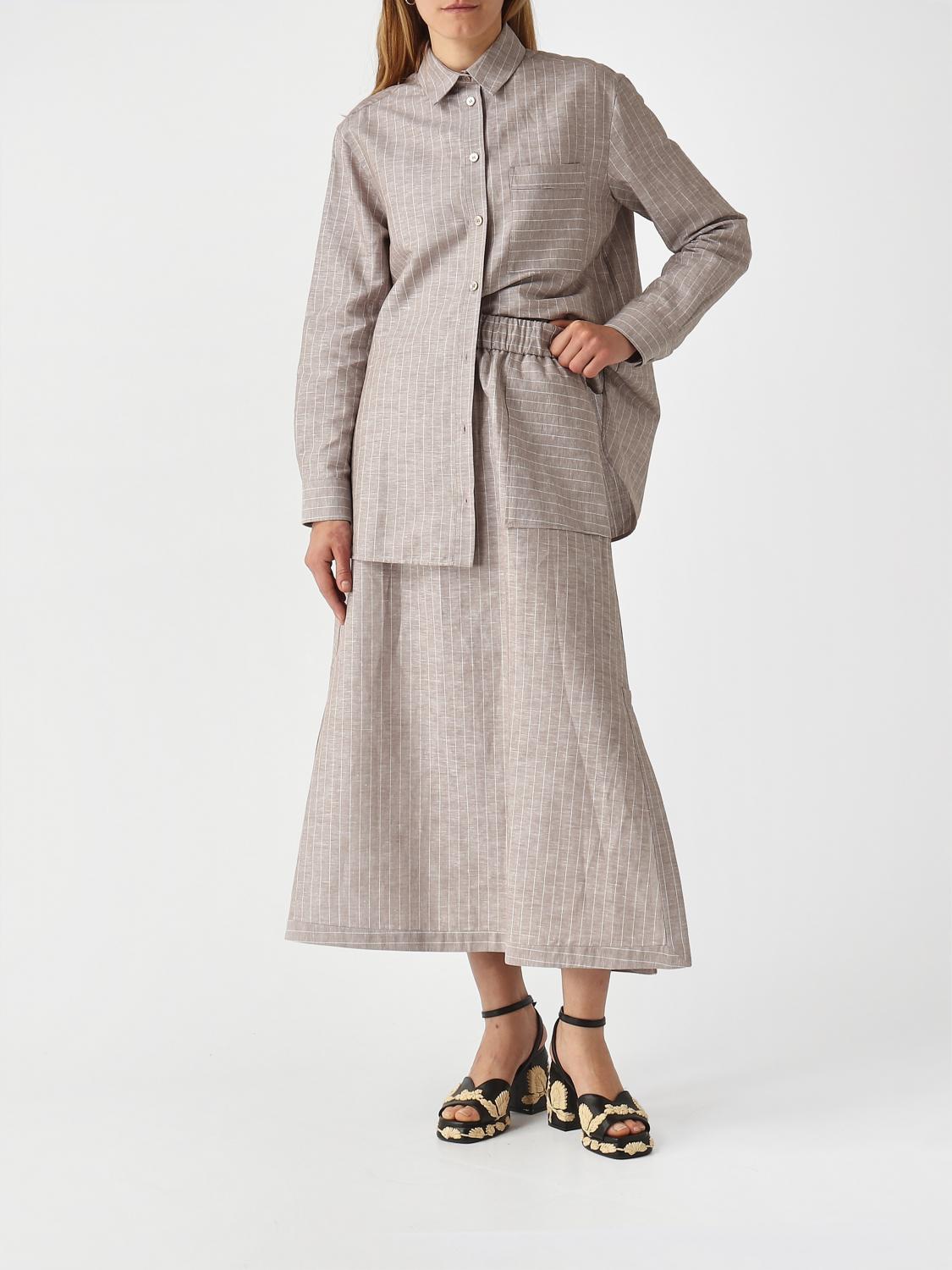 Skirt Woman color Grey