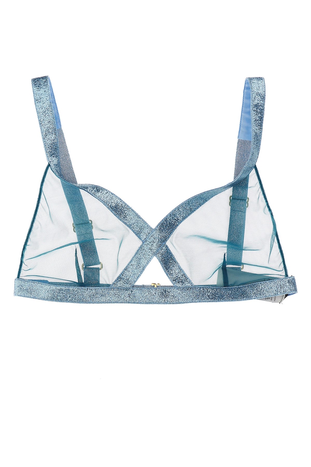 Iridescent Sable Tulle Top