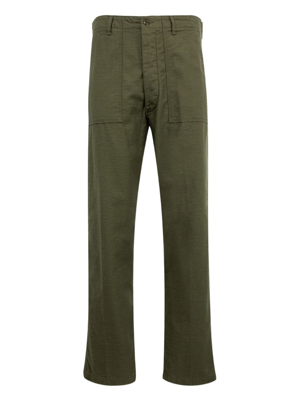 Utility-pocket trousers - Green