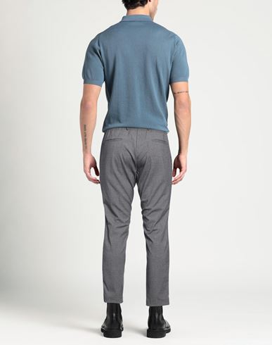 Man Pants Grey Size 38 Polyester, Viscose, Elastane