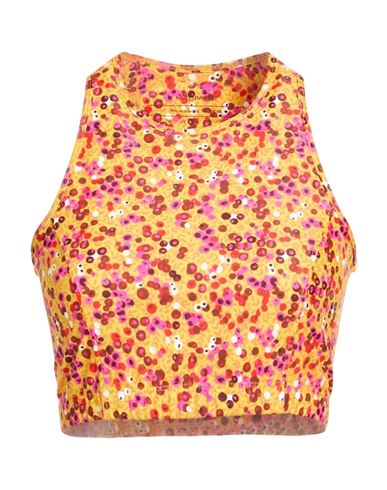 Malìparmi Woman Top Marigold Size S Recycled polyamide, Elastane