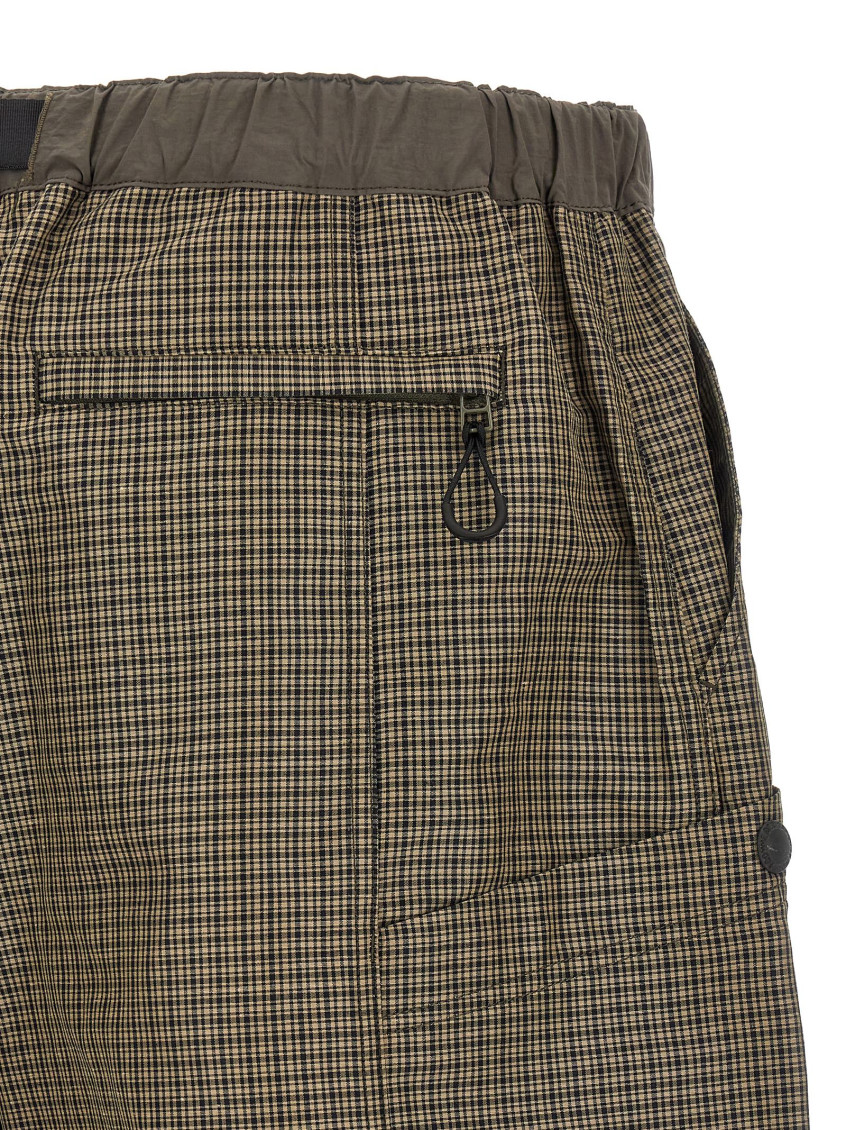 Green Vichy Bermuda Shorts