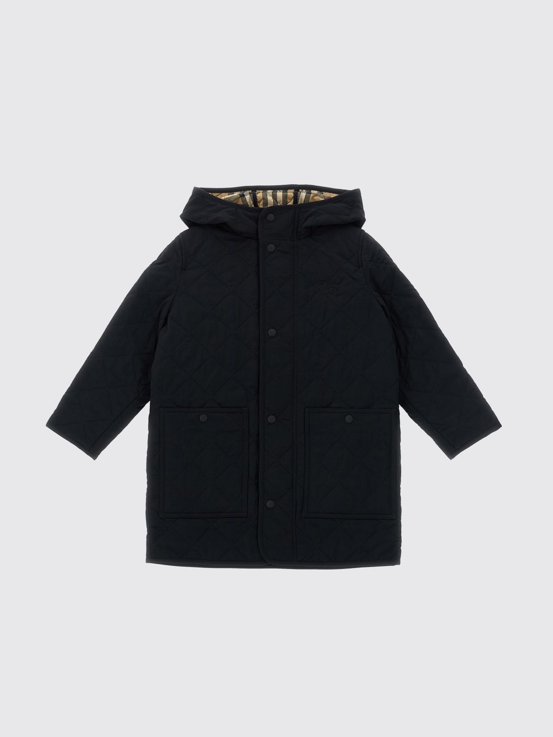 Coat Kids color Black
