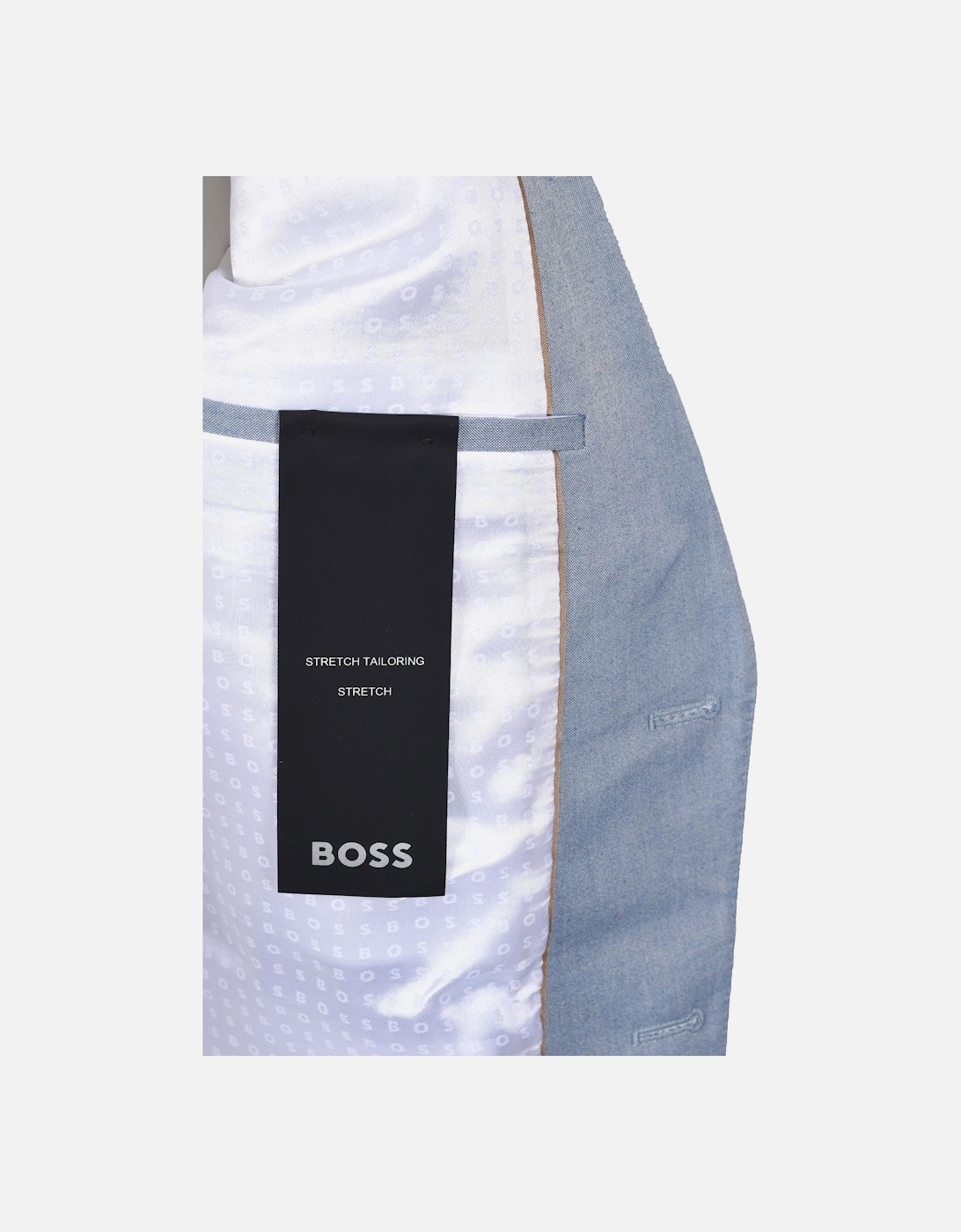 Men's Boss H-hutson-251 Jacket Light Pastel Blue - Size: 40