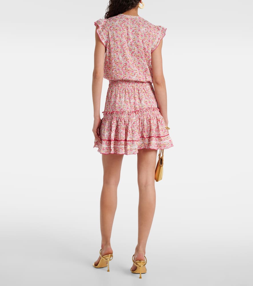 Anais floral minidress