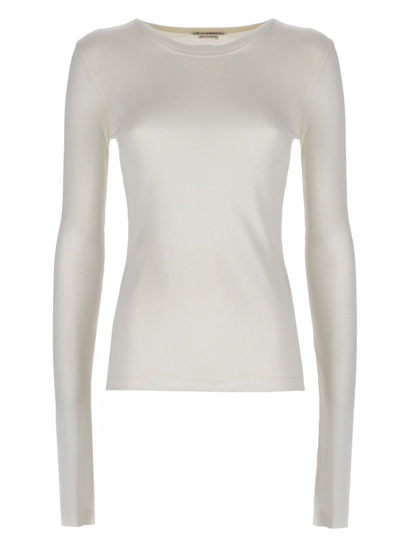 JW Anderson - ribbed crew neck long sleeve top