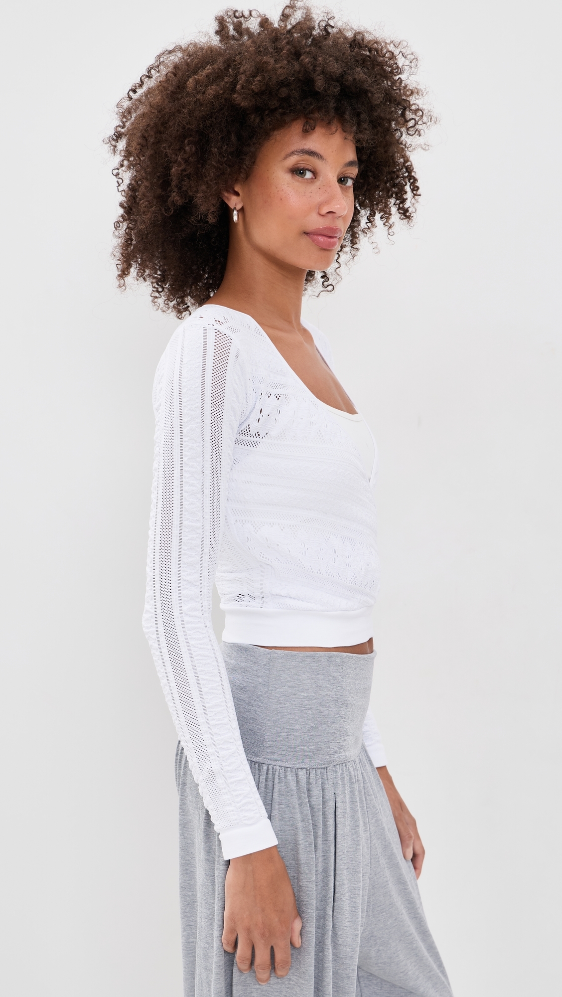 Vixen Layer Tee White S