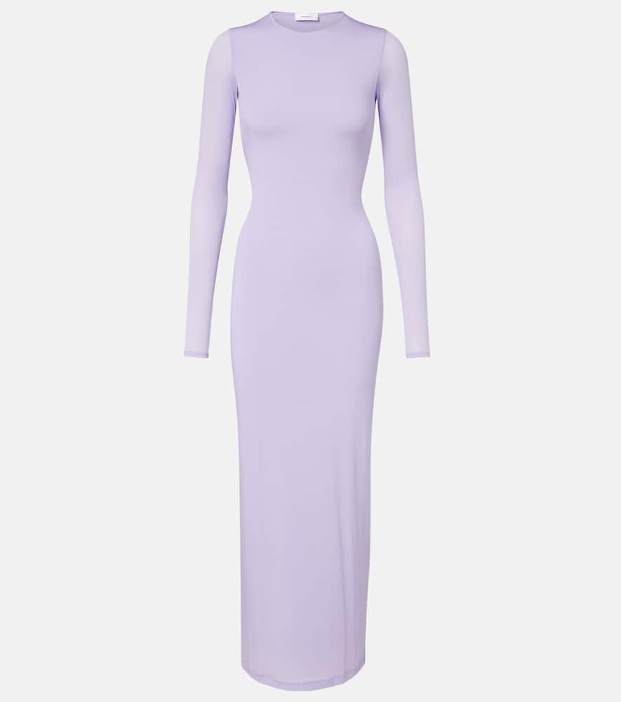 Jersey maxi dress