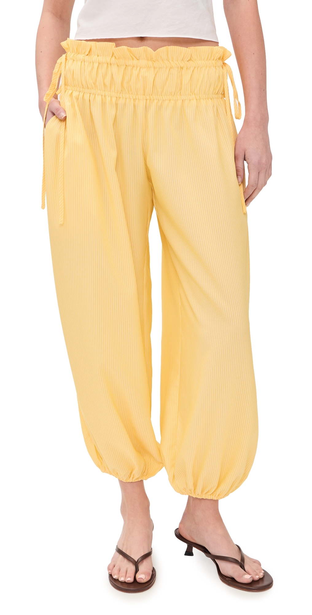 Poppy Pants Lemon