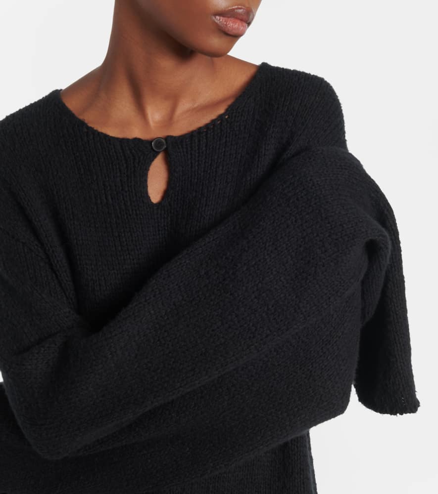 Cotton, silk, and cashmere sweater