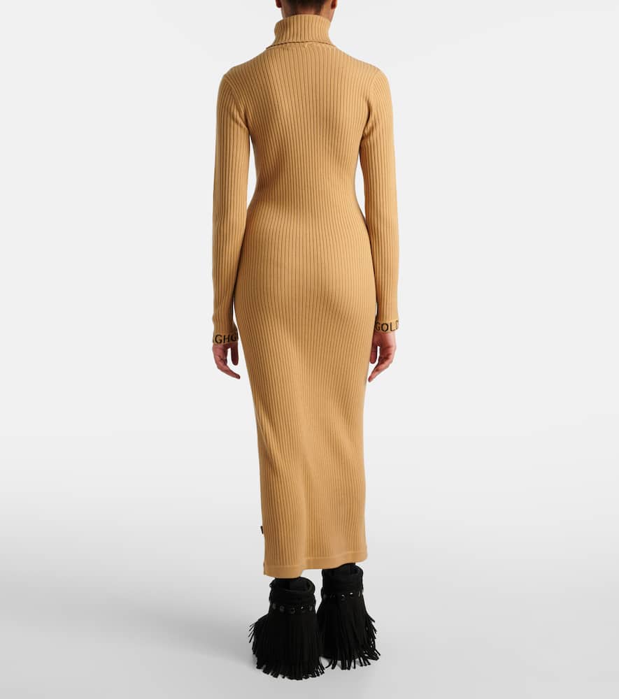 Mireille ribbed-knit maxi dress