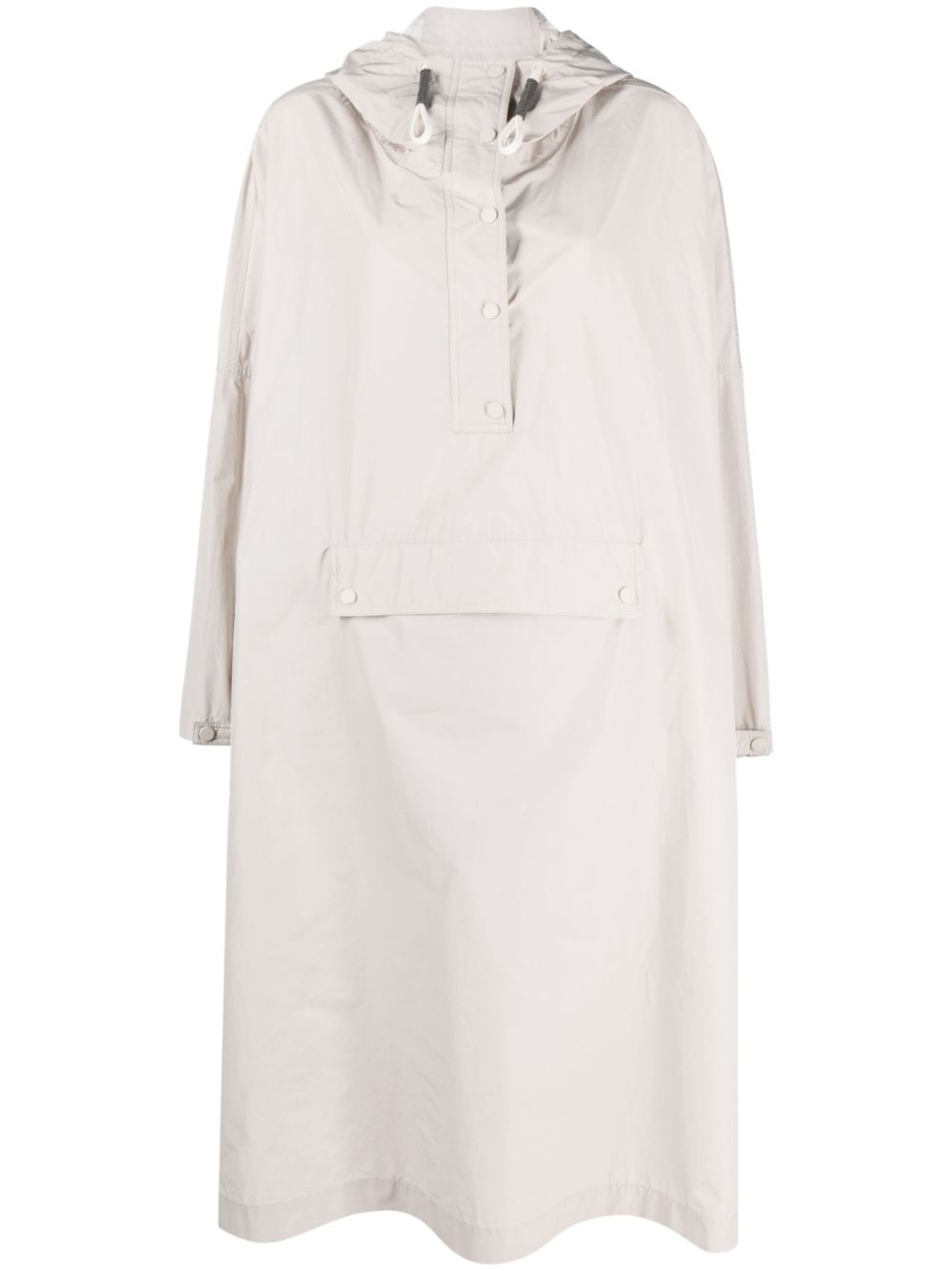 Hooded rain parka - Neutrals