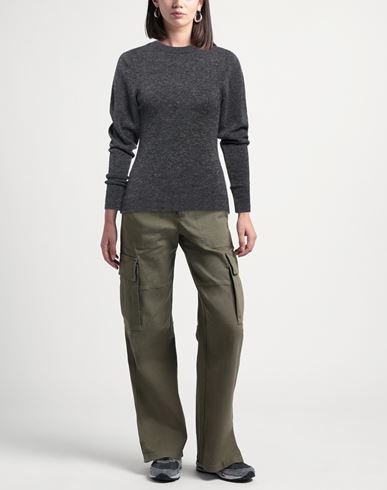 Woman Sweater Grey Size L Lyocell, Wool, Polyamide, Elastane