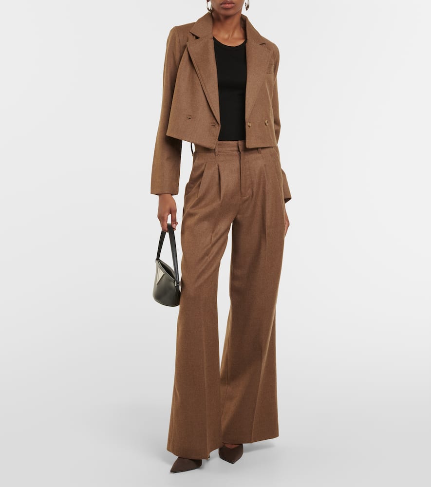 AG Jeans x EmRata Berlin cropped wool blazer