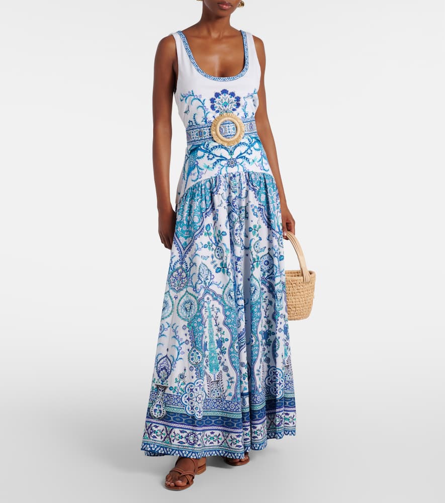Isnik Lullaby cotton jersey maxi dress