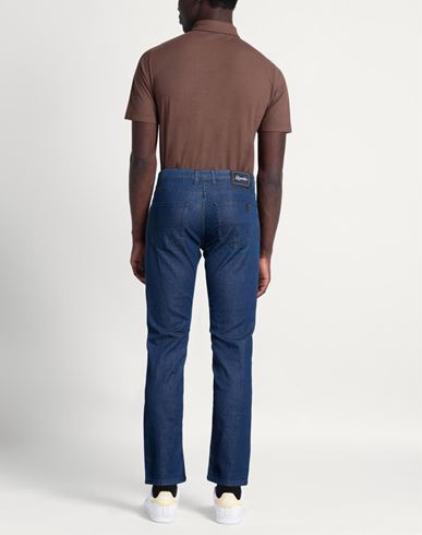 Man Jeans Blue Size 30 Cotton, Elastane