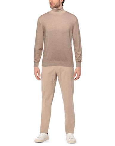 Man Turtleneck Camel