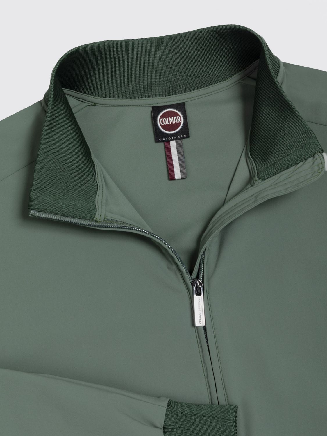 Coat Men color Green