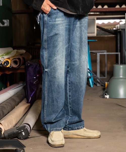 XP118 Lumen Wide Denim Pants