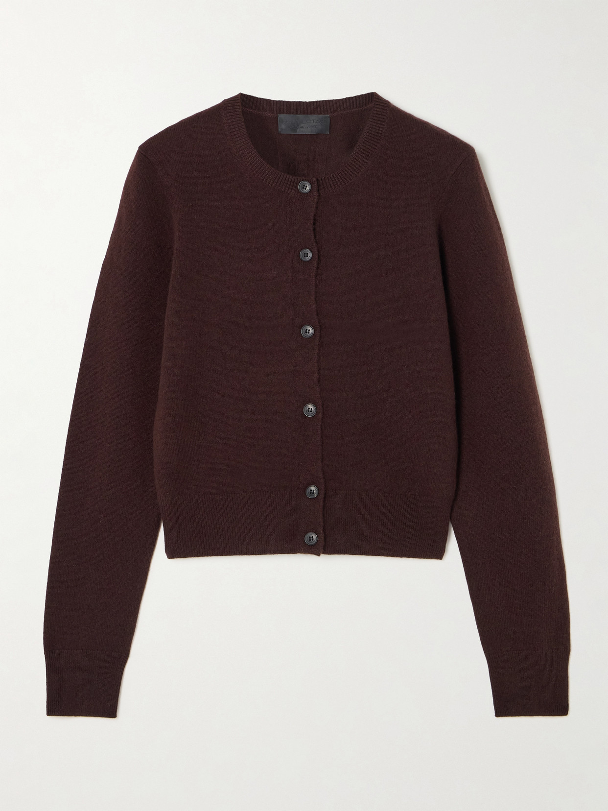 March Cashmere Cardigan - Burgundy