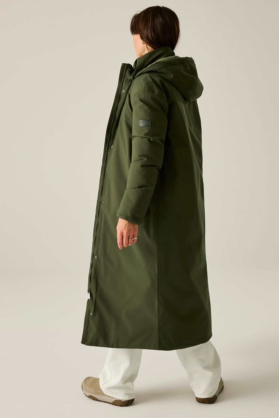 Regatta Women's Waterproof Hooded Janna Insulated Jacket in Khaki