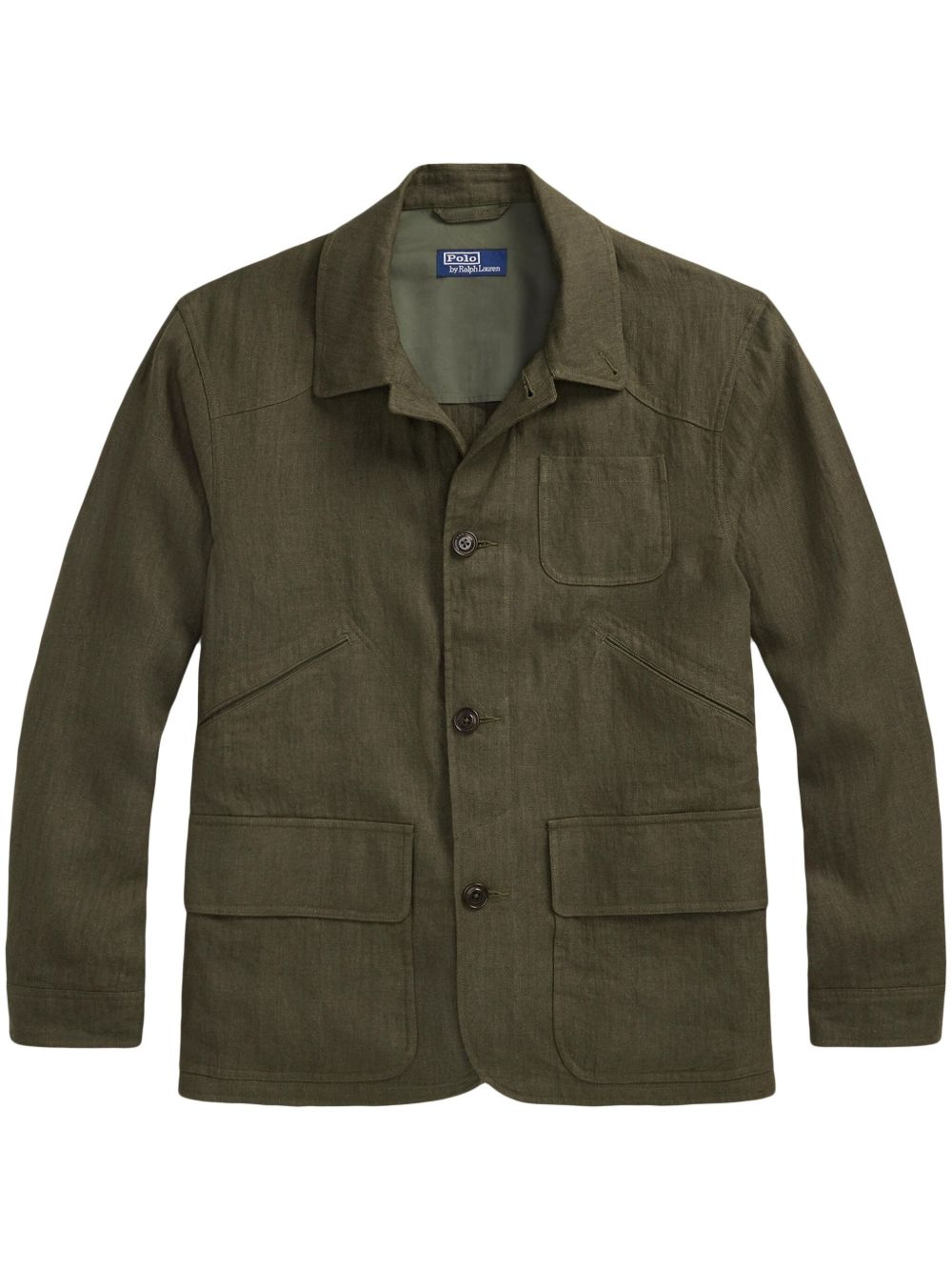 Linen jacket - Green