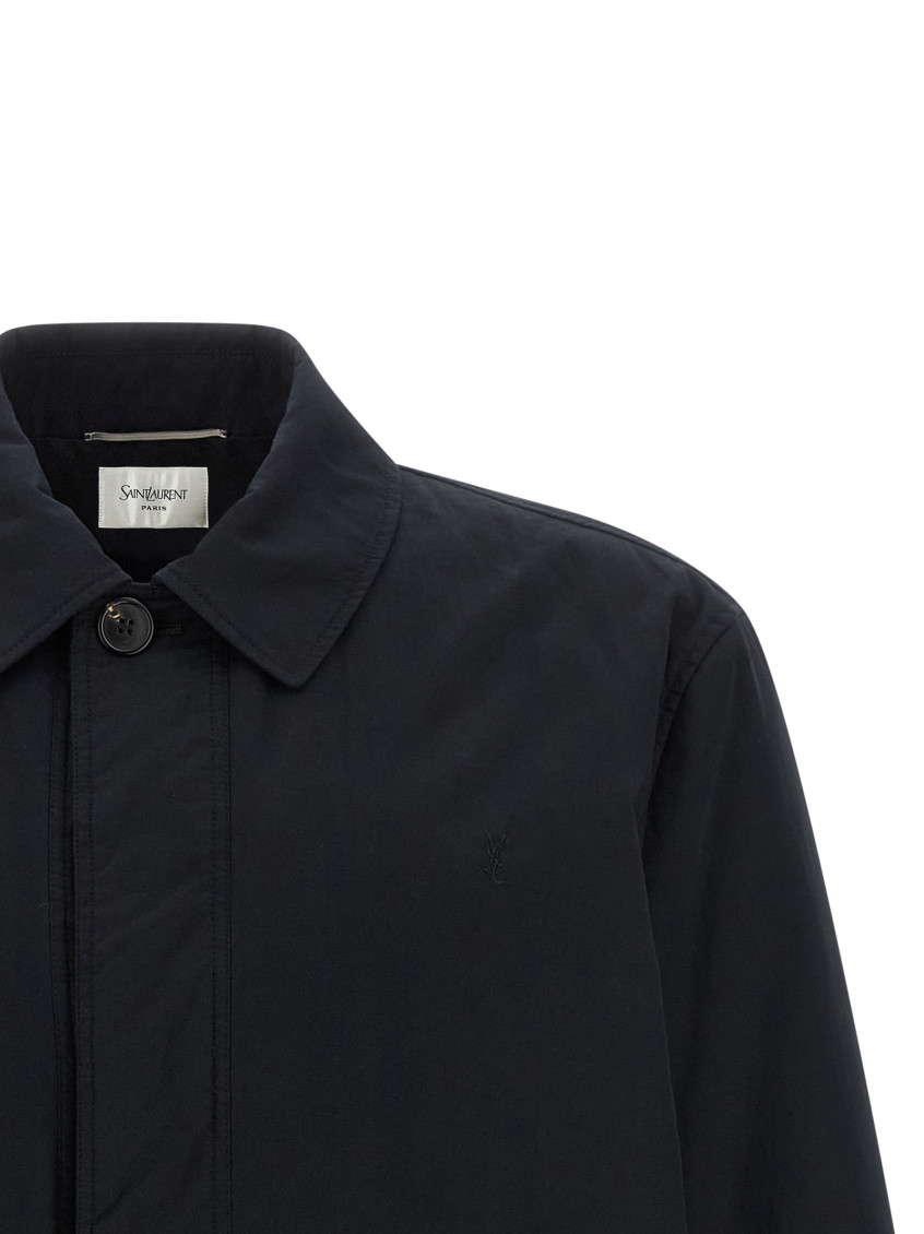 Saint Laurent - cassandre short jacket elasticated he
