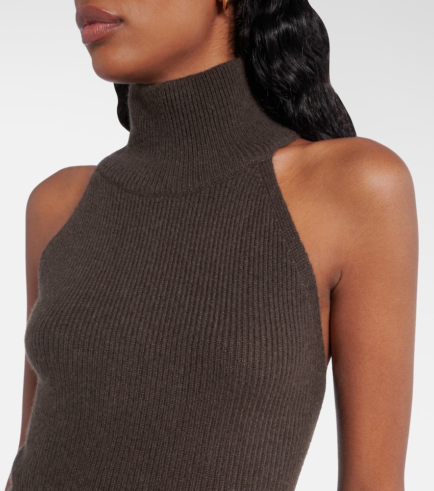 Lisa cashmere turtleneck minidress