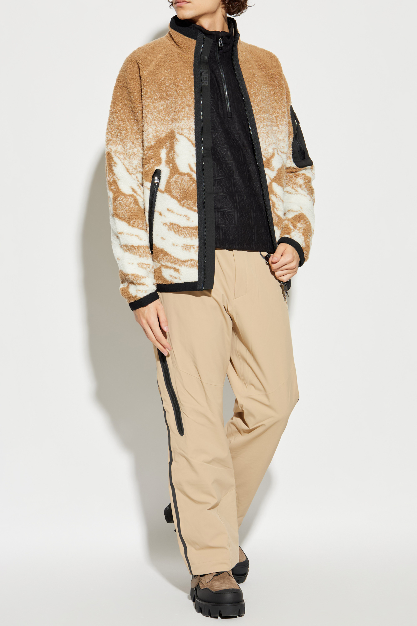 "Gregor" Fleece Sweatshirt, Men's, Brown