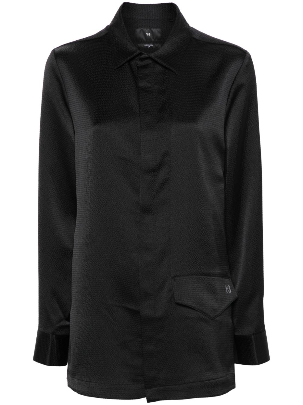 Logo-print shirt - Black