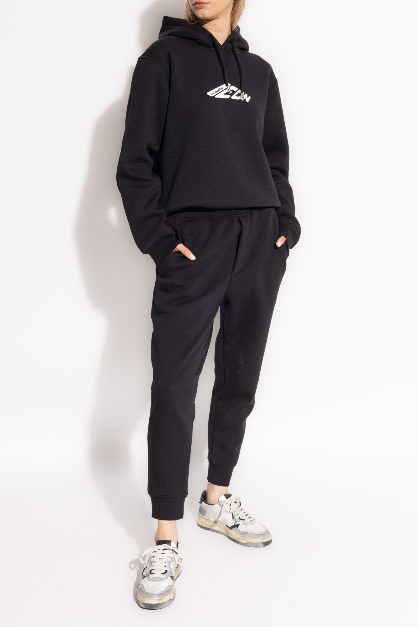Sweatshirt With Print, Women's, Black