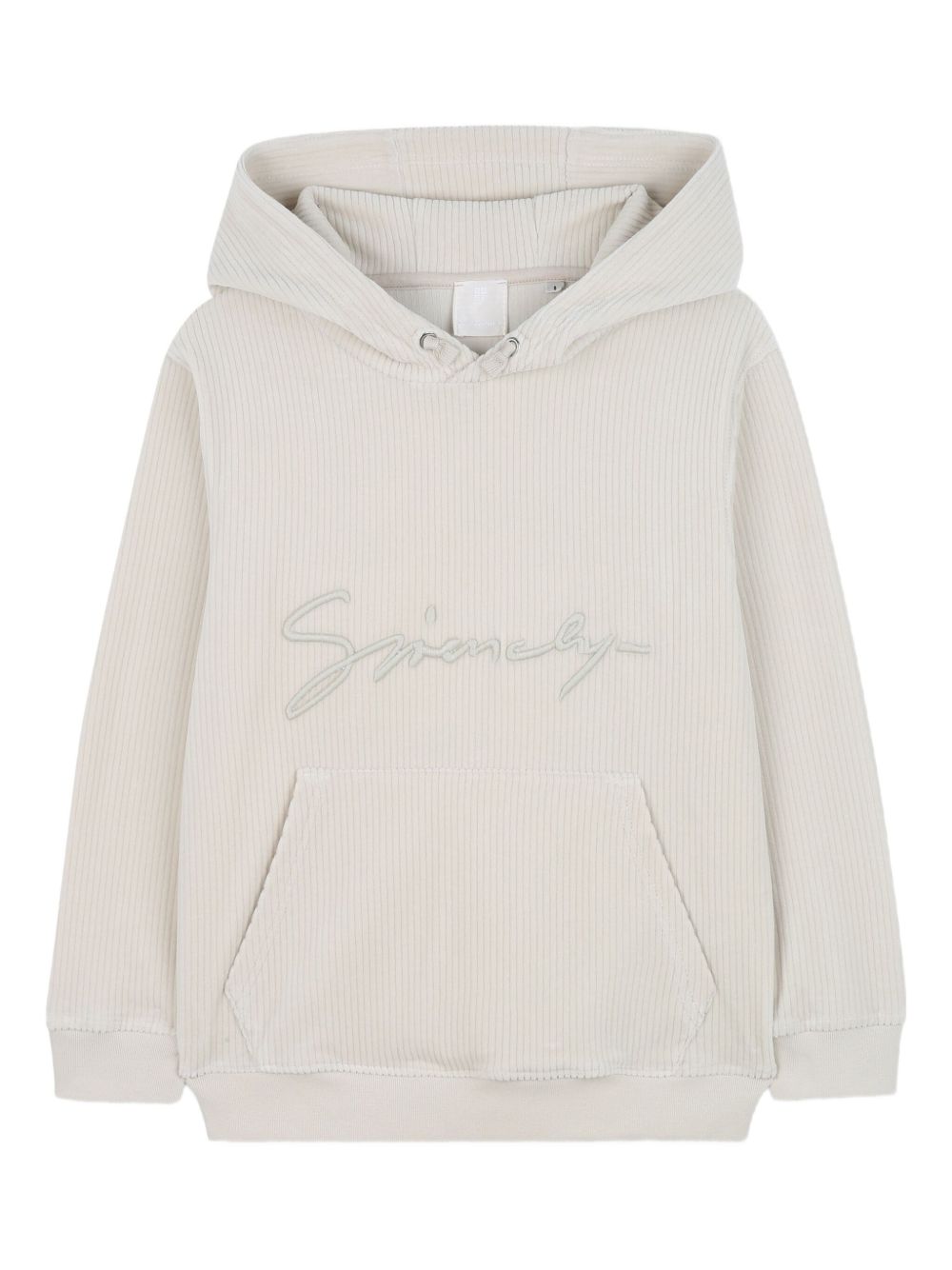 Corduroy hoodie - Neutrals