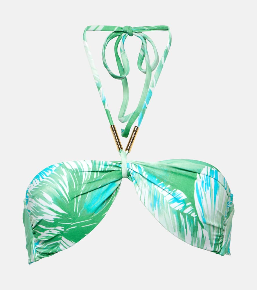 Canary floral bikini top