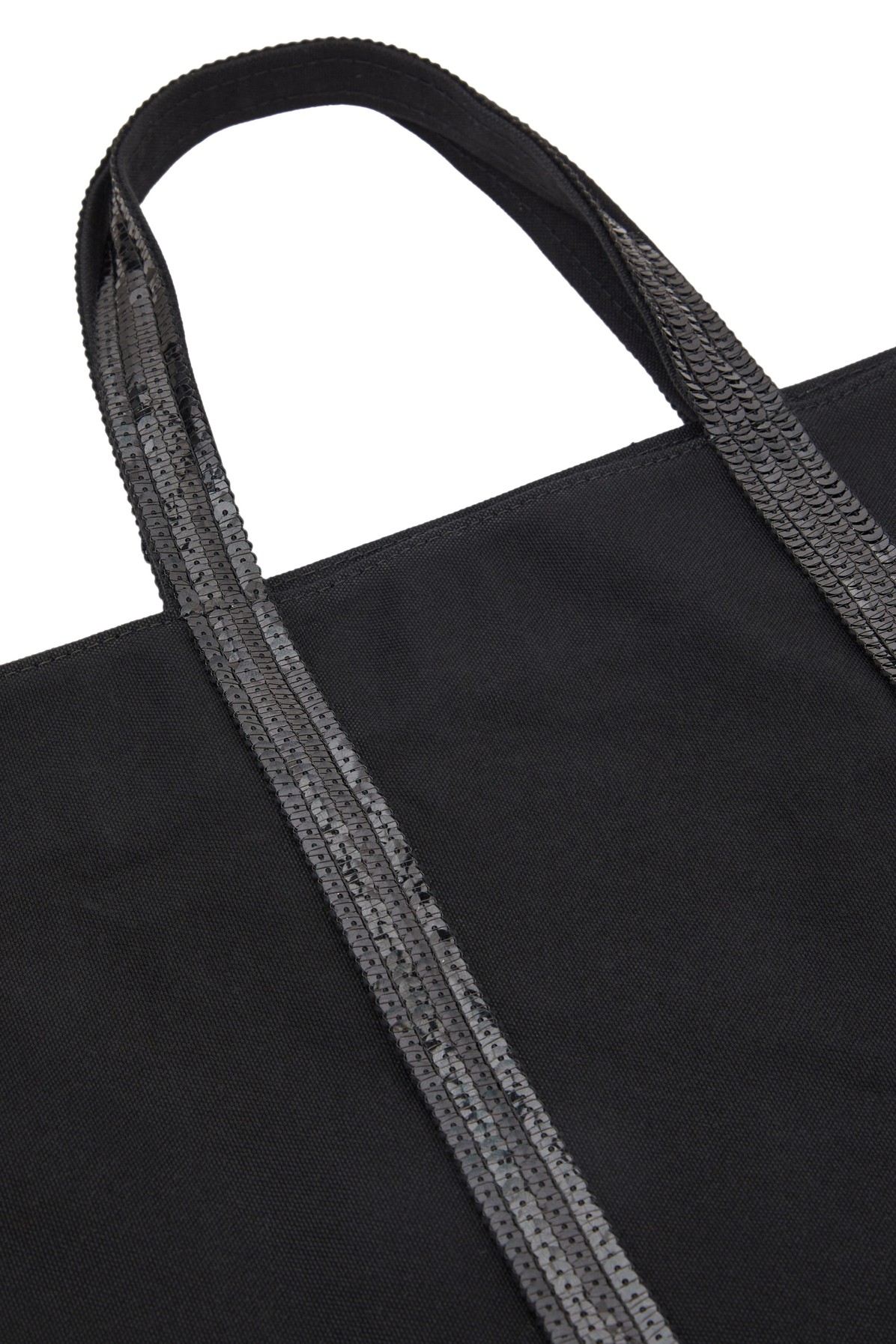 Canvas and Sequins M Cabas Tote