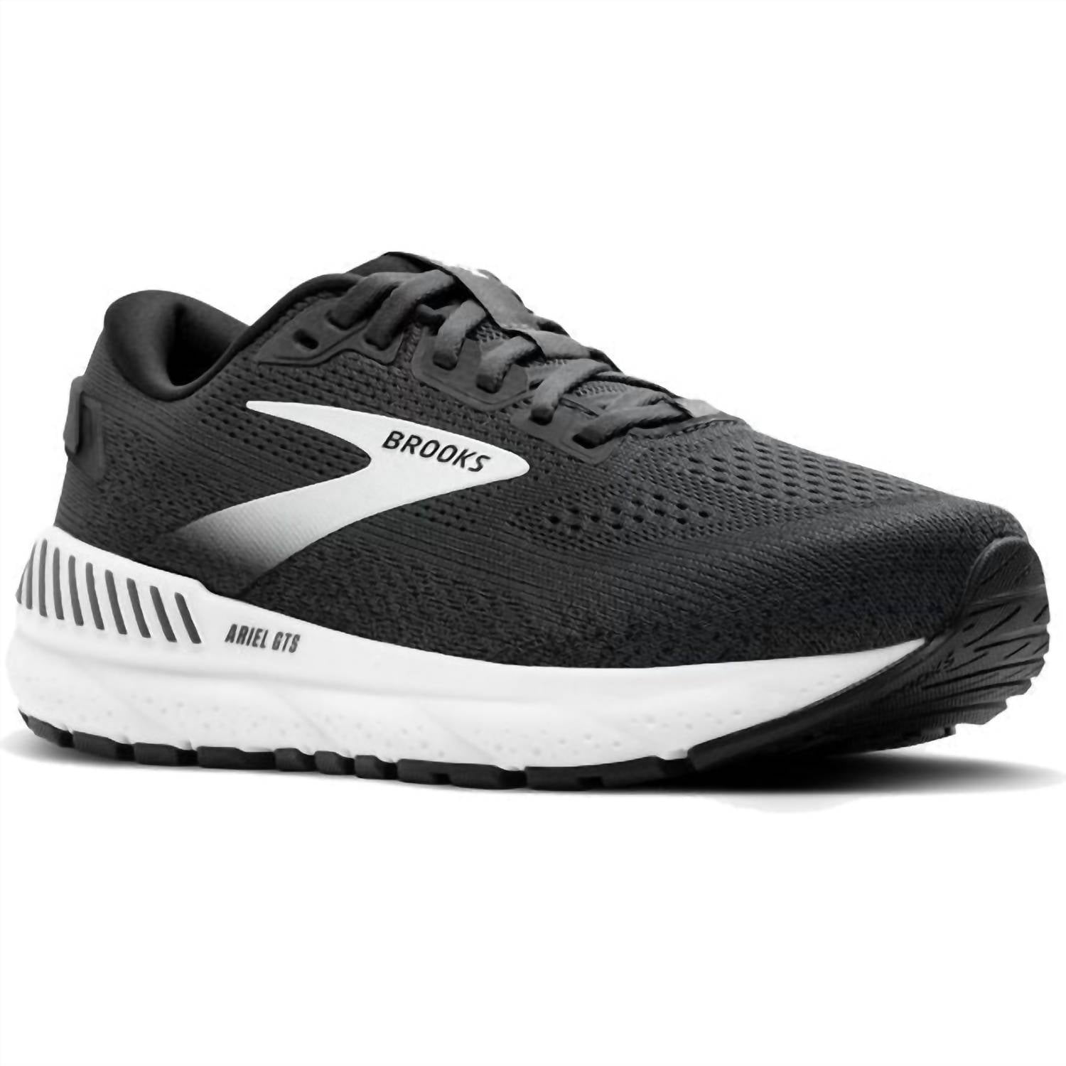 Women's Ariel Gts 24 Running Shoe In Ebony/black/white