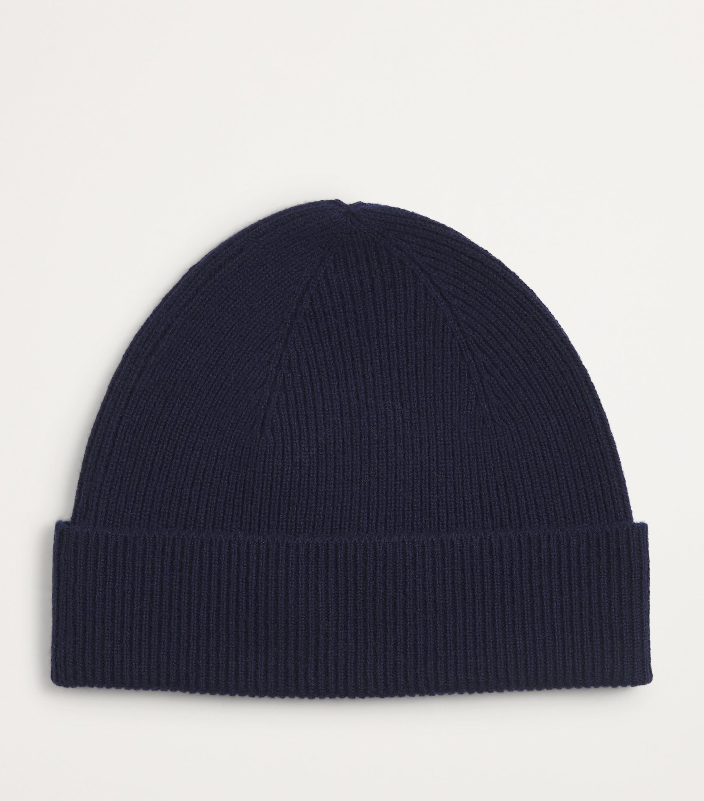 Cashmere Ribbed Beanie