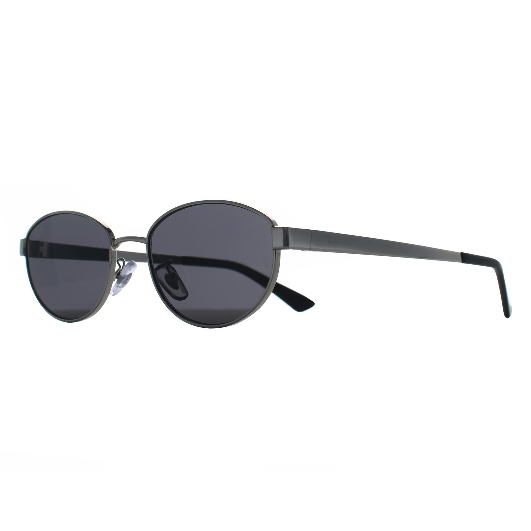 Ray-Ban Unisex Sunglass RB3774D - Frame color: Silver, Lens color: Dark Grey