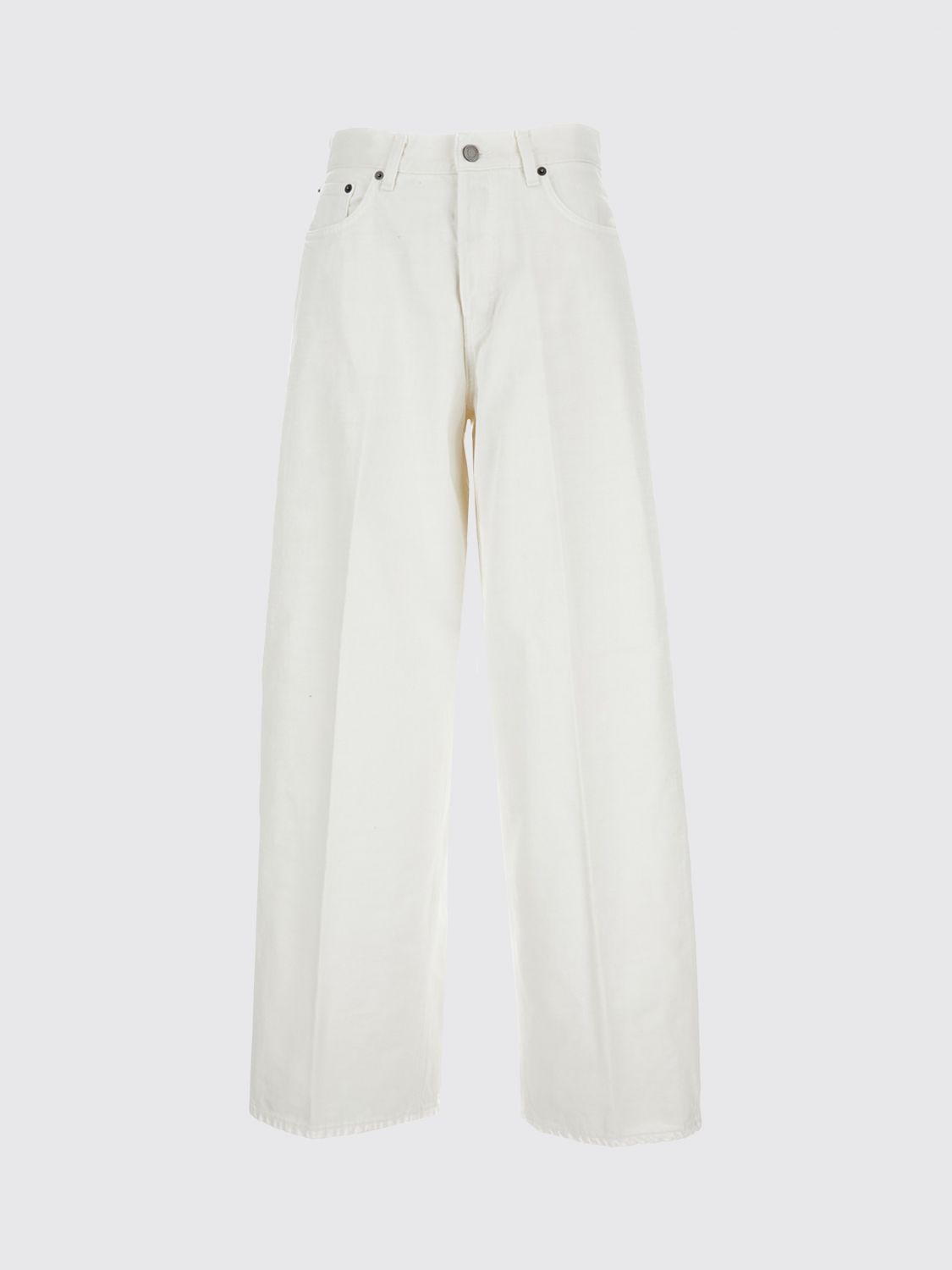 Jeans Woman color White