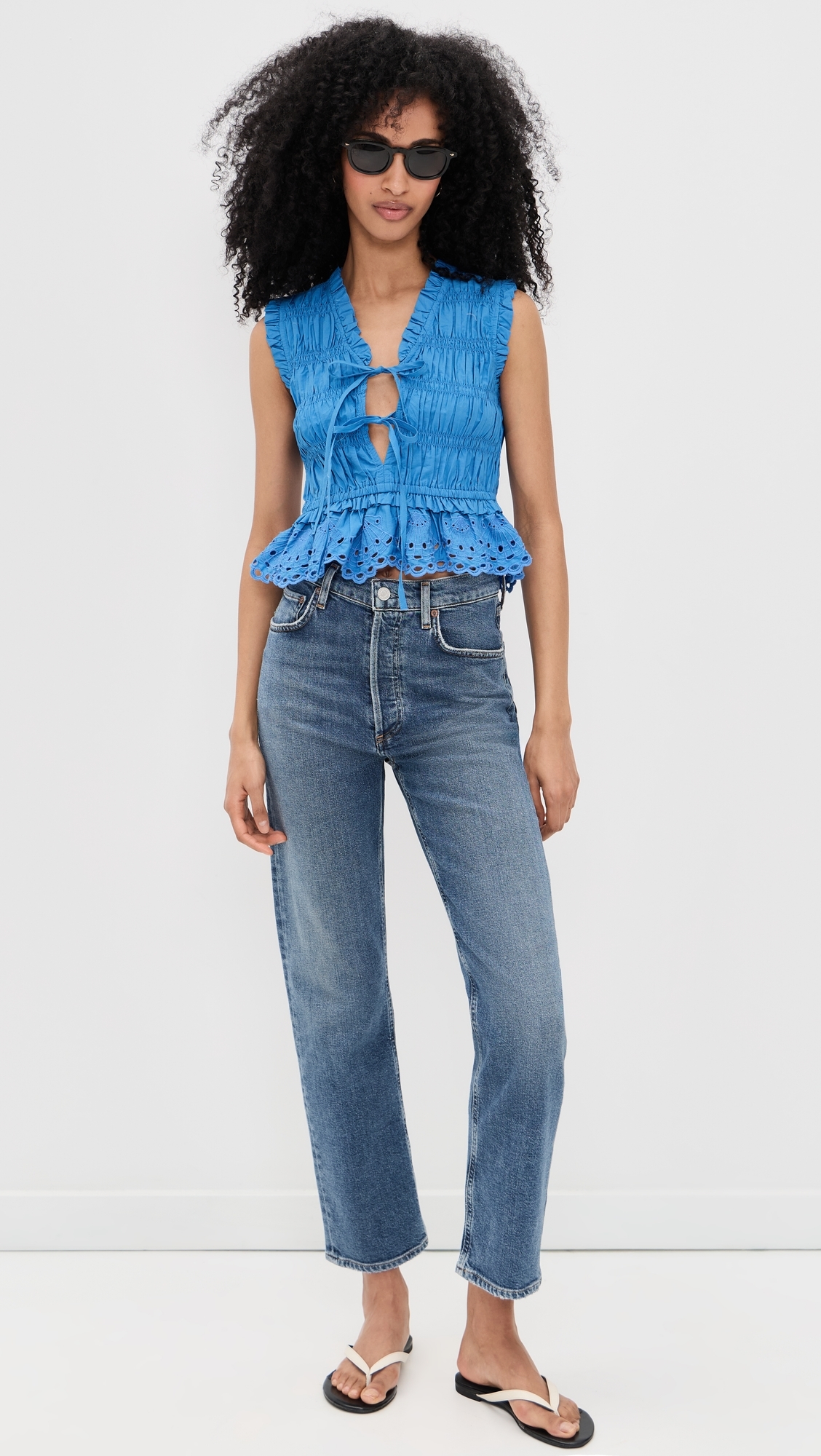 Martine Top Harbor Blue