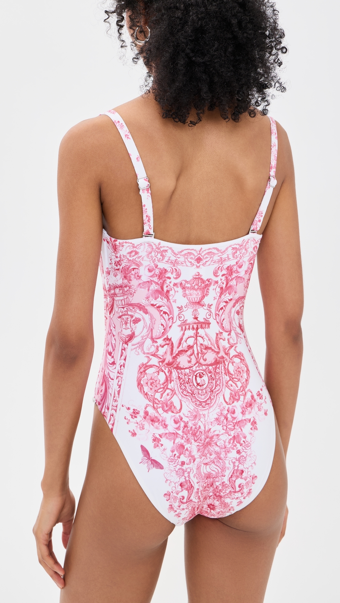 Ruched Underwire Cup One Piece Livin La Vida Rosa