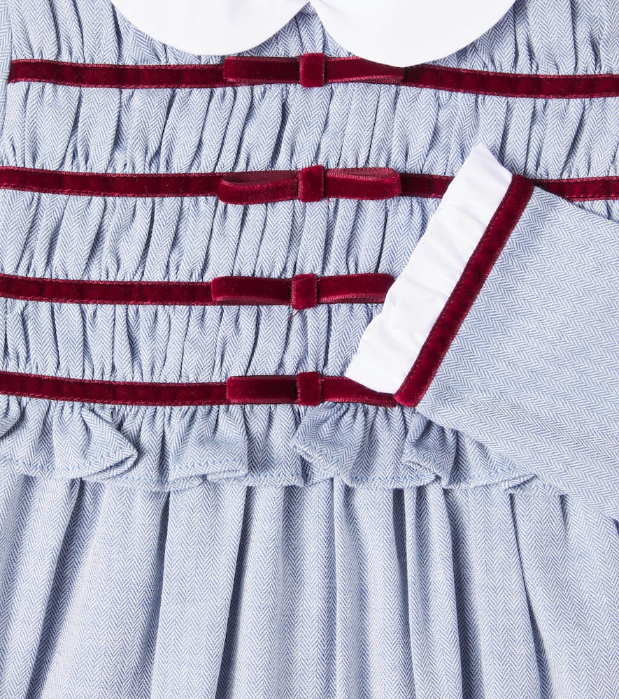 Garcia ruched cotton dress