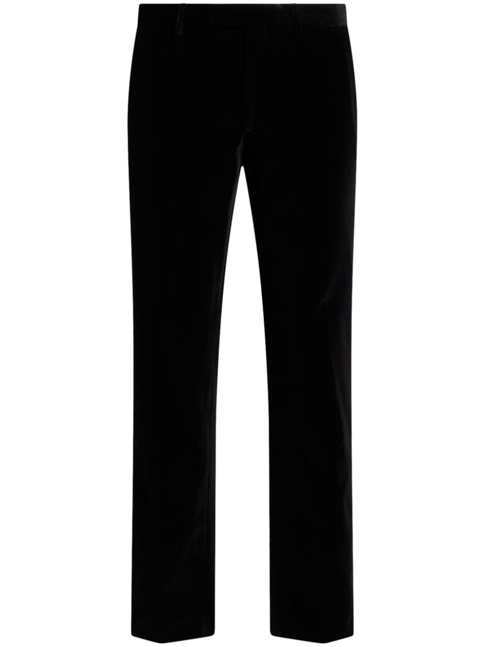Stretch cotton trousers - Black