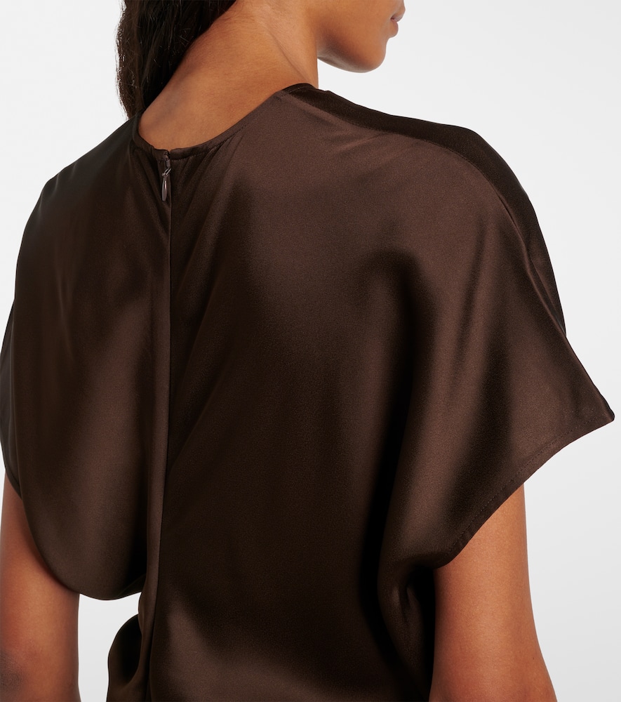 Toteme Slouch draped maxi dress