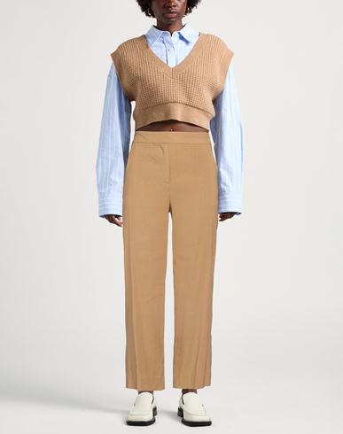 Woman Pants Camel