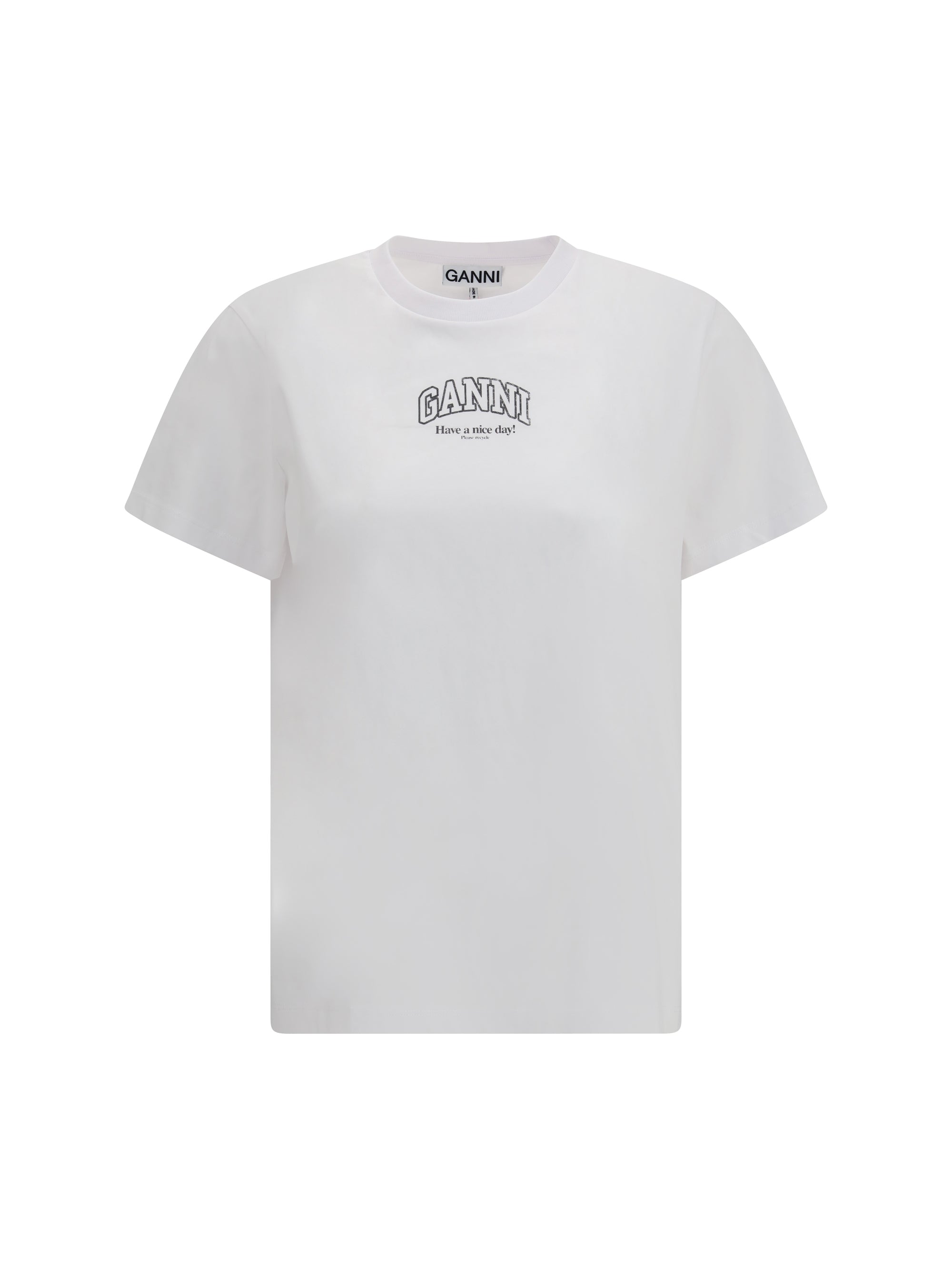 Logo-Embroidered T-Shirt — White