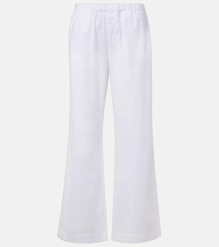 Rosa cotton straight pants
