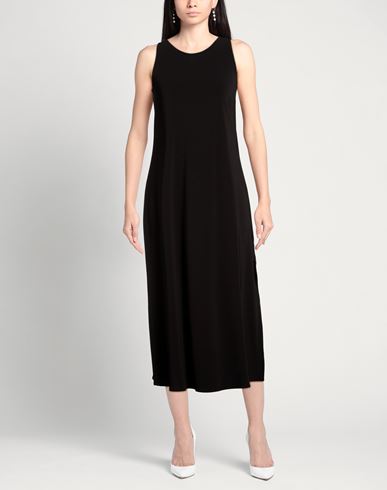 Woman Midi dress Black Size 2 Acetate, Polyamide, Elastane